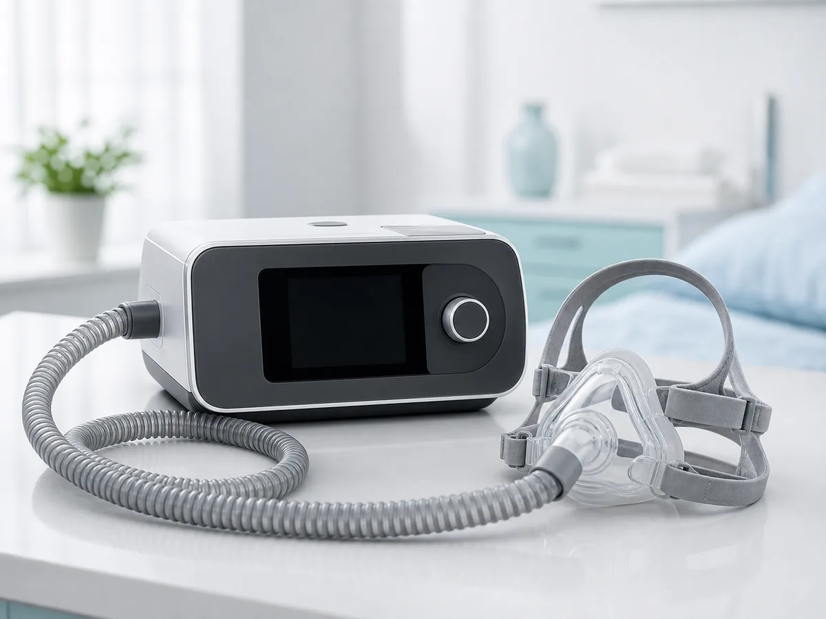 CPAP machine and mask, respiratory DME supported by NextRCM